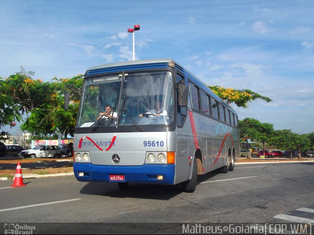 Expresso Santa Marta 95610 na cidade de Goiânia, Goiás, Brasil, por Vicente Pinto Moreira. Número da foto: #1493988.