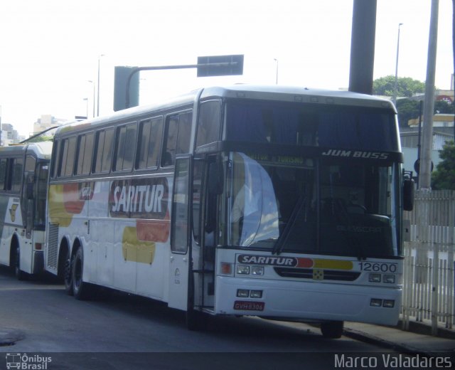 Saritur - Santa Rita Transporte Urbano e Rodoviário 12600 na cidade de Belo Horizonte, Minas Gerais, Brasil, por Gabriel Valladares. Número da foto: #1494099.