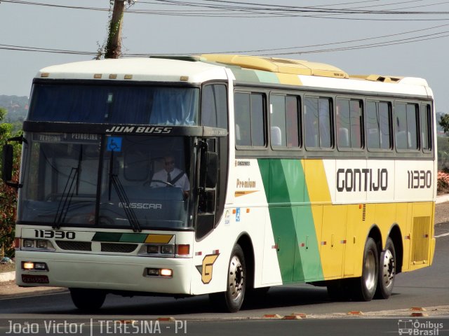 Empresa Gontijo de Transportes 11330 na cidade de Teresina, Piauí, Brasil, por João Victor. Número da foto: #1495184.