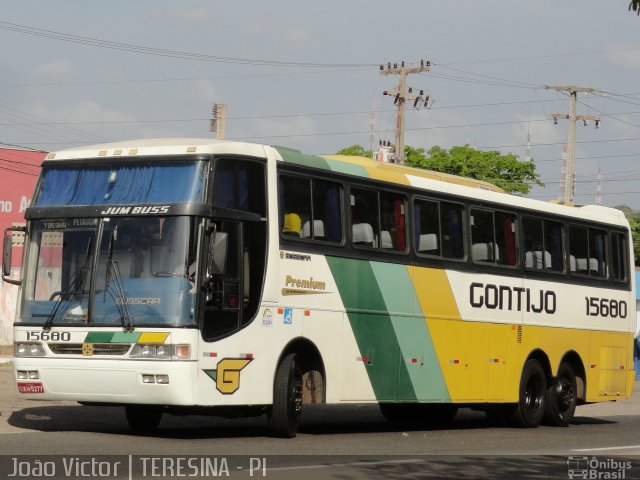 Empresa Gontijo de Transportes 15680 na cidade de Teresina, Piauí, Brasil, por João Victor. ID da foto: 1496565.