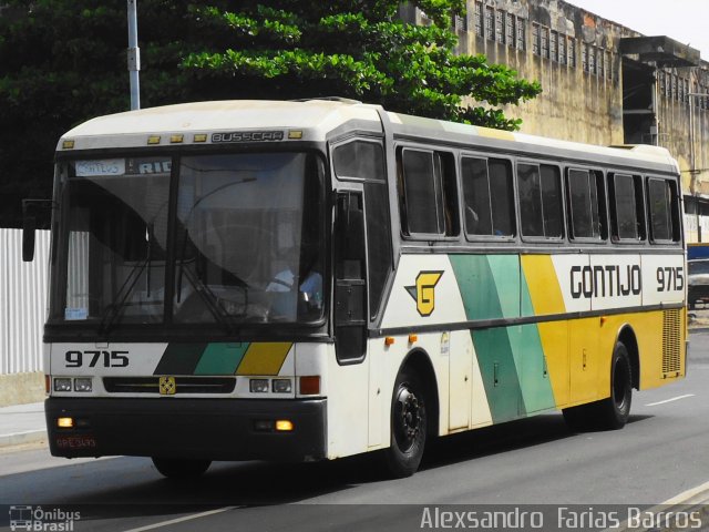 Empresa Gontijo de Transportes 9715 na cidade de Rio de Janeiro, Rio de Janeiro, Brasil, por Alexsandro  Farias Barros. Número da foto: #1496051.