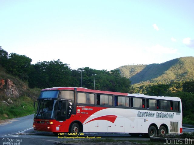 Expresso Industrial Turismo 6000 na cidade de Sabará, Minas Gerais, Brasil, por Jones Bh. Número da foto: #1496980.