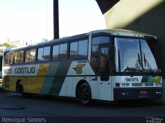 Empresa Gontijo de Transportes 9225 na cidade de Belo Horizonte, Minas Gerais, Brasil, por Henrique Simões. ID da foto: 1497563.