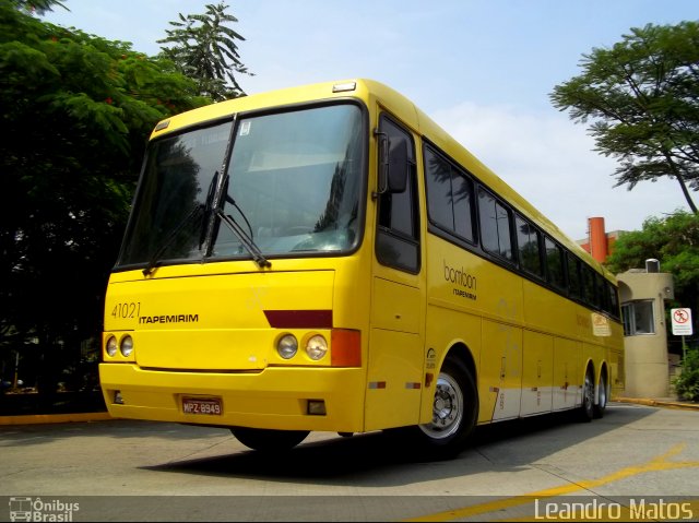 Viação Itapemirim 41021 na cidade de São Paulo, São Paulo, Brasil, por Leandro Matos. ID da foto: 1497328.