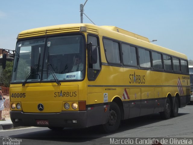 Viação Itapemirim 40005 na cidade de Rio de Janeiro, Rio de Janeiro, Brasil, por Marcelo Candido de Oliveira. ID da foto: 1497666.