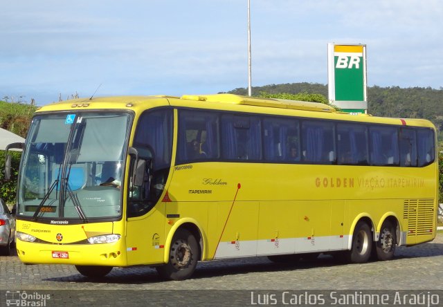 Viação Itapemirim 5867 na cidade de João Monlevade, Minas Gerais, Brasil, por Luís Carlos Santinne Araújo. ID da foto: 1497771.