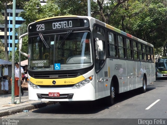 Tijuquinha - Auto Viação Tijuca A50080 na cidade de Rio de Janeiro, Rio de Janeiro, Brasil, por Diego Félix de Araujo. Número da foto: #1496842.
