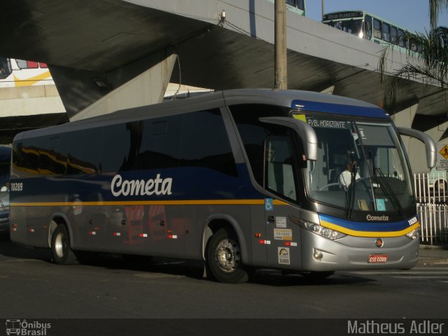 Viação Cometa 10289 na cidade de Belo Horizonte, Minas Gerais, Brasil, por Matheus Adler. Número da foto: #1496841.