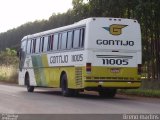 Empresa Gontijo de Transportes 11005 na cidade de Turmalina, Minas Gerais, Brasil, por Breno Martins. Número da foto: #:id.