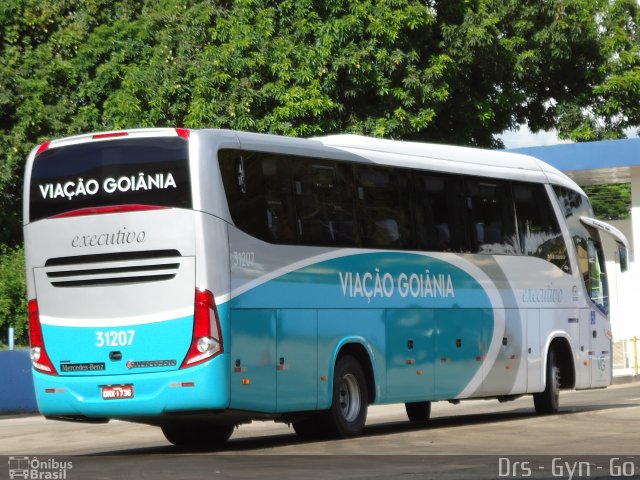 Viação Goiânia 31207 na cidade de Goiânia, Goiás, Brasil, por Daniel Rocha dos Santos. ID da foto: 1499455.