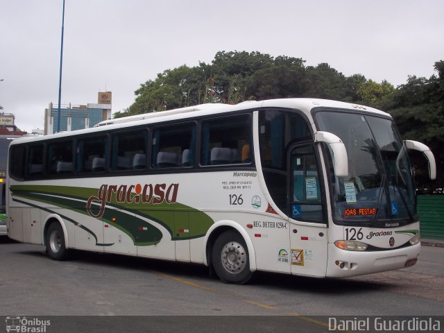 Viação Graciosa 126 na cidade de Curitiba, Paraná, Brasil, por Daniel Guardiola. Número da foto: #1499580.