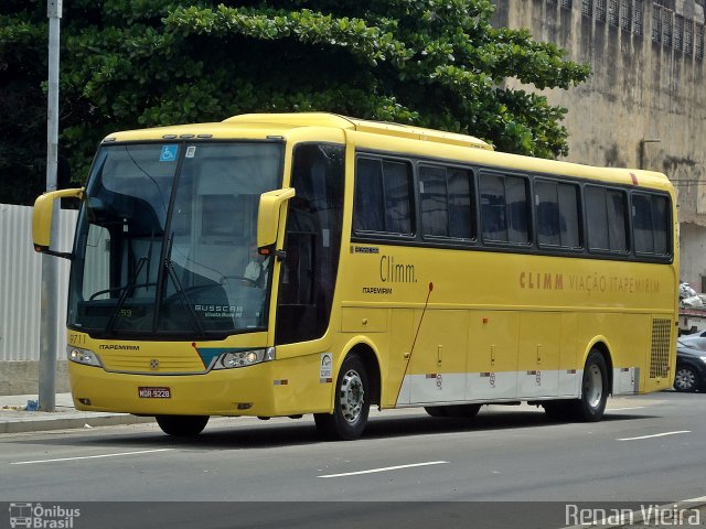Viação Itapemirim 9711 na cidade de Rio de Janeiro, Rio de Janeiro, Brasil, por Renan Vieira. Número da foto: #1499483.