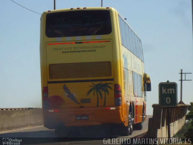 Viação Mutum Preto 4000 na cidade de Vitória, Espírito Santo, Brasil, por Gilberto Martins. Número da foto: #1500174.