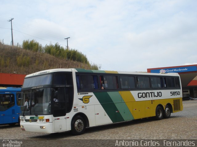 Empresa Gontijo de Transportes 5850 na cidade de João Monlevade, Minas Gerais, Brasil, por Antonio Carlos Fernandes. Número da foto: #1499808.