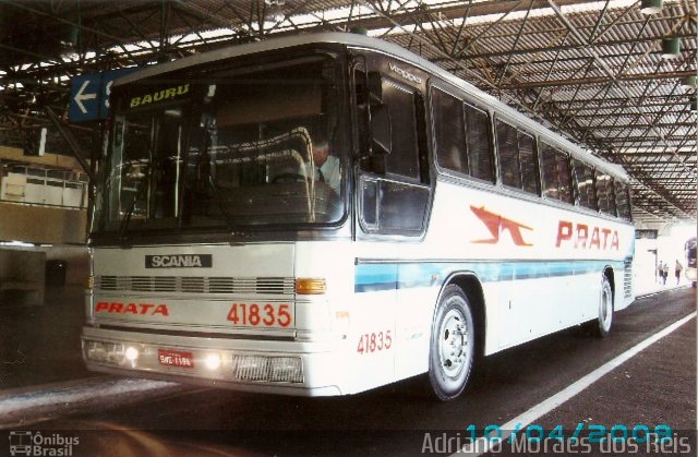 Expresso de Prata 41835 na cidade de Bauru, São Paulo, Brasil, por Adriano Moraes dos Reis. ID da foto: 1446996.