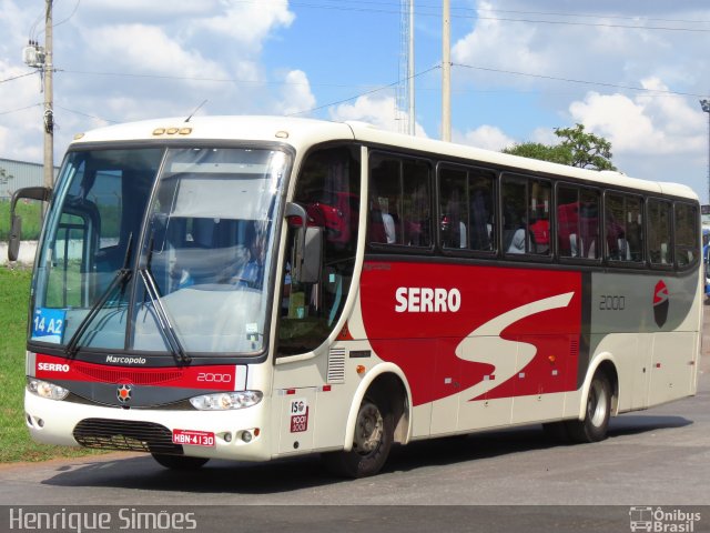 Viação Serro 2000 na cidade de Betim, Minas Gerais, Brasil, por Henrique Simões. Número da foto: #1447792.
