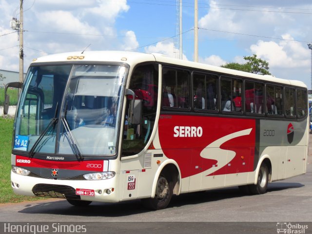 Viação Serro 2000 na cidade de Betim, Minas Gerais, Brasil, por Henrique Simões. ID da foto: 1447792.