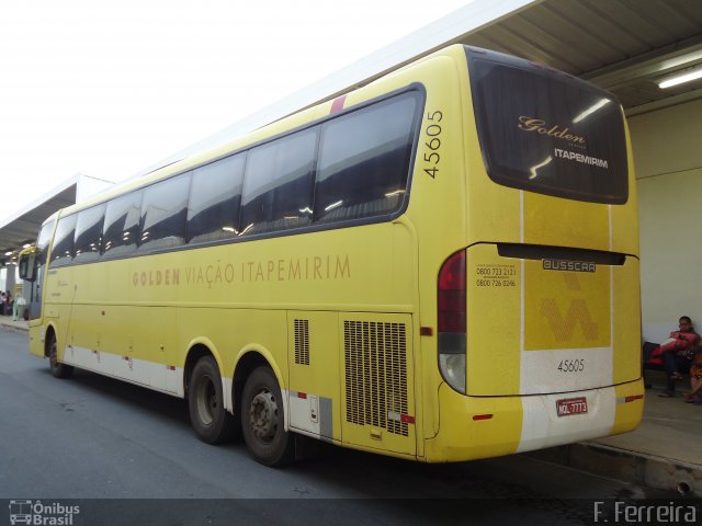 Viação Itapemirim 45605 na cidade de Belo Horizonte, Minas Gerais, Brasil, por Fabri Ferreira. Número da foto: #1446511.