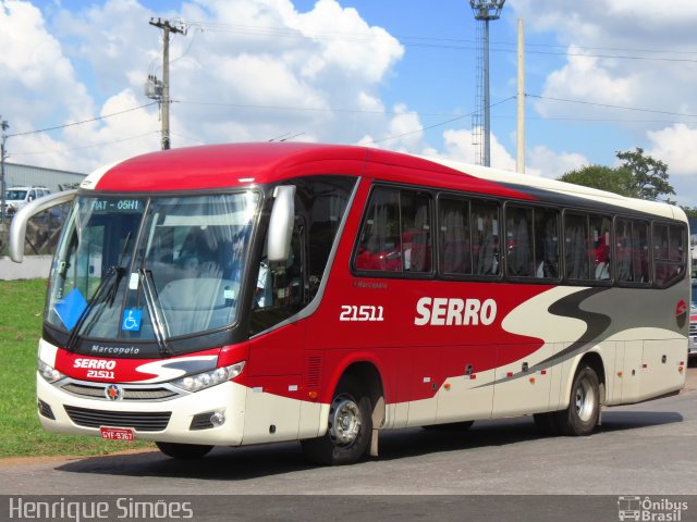 Viação Serro 21511 na cidade de Betim, Minas Gerais, Brasil, por Henrique Simões. Número da foto: #1447812.