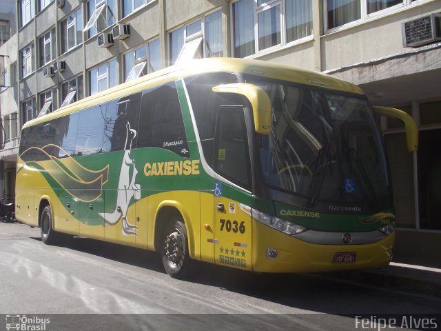 Expresso Caxiense 7036 na cidade de Pelotas, Rio Grande do Sul, Brasil, por Felipe Alves. ID da foto: 1446188.