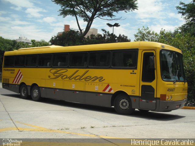 Viação Itapemirim 45007 na cidade de São Paulo, São Paulo, Brasil, por Henrique Cavalcante. Número da foto: #1447166.