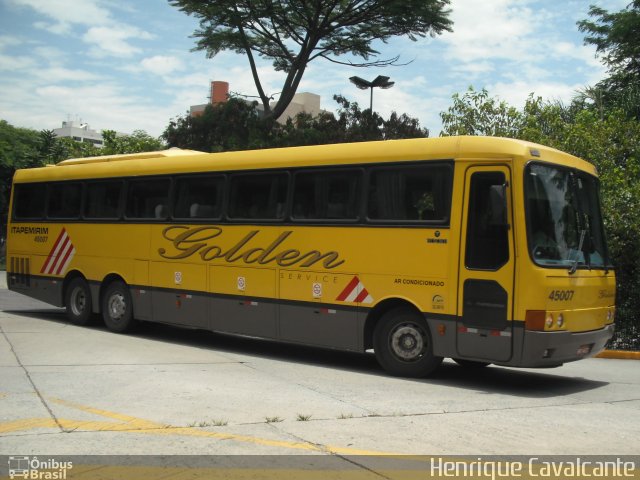 Viação Itapemirim 45007 na cidade de São Paulo, São Paulo, Brasil, por Henrique Cavalcante. ID da foto: 1447166.