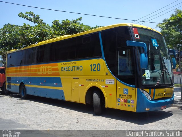 Viação Ultra 120 na cidade de Santos, São Paulo, Brasil, por Daniel Santos Sardi. Número da foto: #1447422.