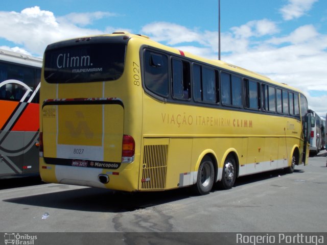 Viação Itapemirim 8027 na cidade de Aparecida, São Paulo, Brasil, por  Rogerio Porttuga. Número da foto: #1446837.