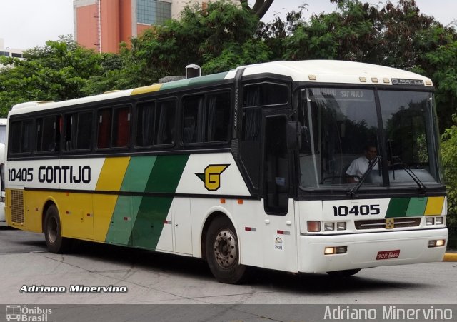 Empresa Gontijo de Transportes 10405 na cidade de São Paulo, São Paulo, Brasil, por Adriano Minervino. ID da foto: 1500729.