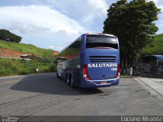 Viação Salutaris e Turismo 13991 na cidade de Ponte Nova, Minas Gerais, Brasil, por Luciano Miranda. Número da foto: #1500627.
