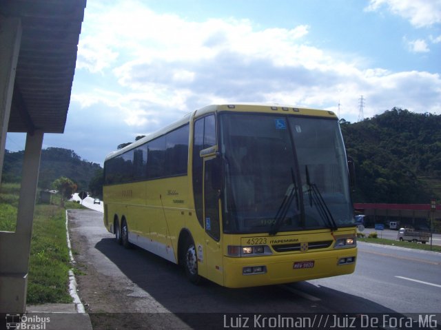 Viação Itapemirim 45223 na cidade de Juiz de Fora, Minas Gerais, Brasil, por Luiz Krolman. ID da foto: 1501456.