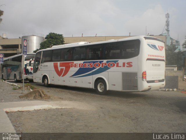 Viação Teresópolis RJ 203.050 na cidade de Rio de Janeiro, Rio de Janeiro, Brasil, por Lucas Lima. Número da foto: #1501688.