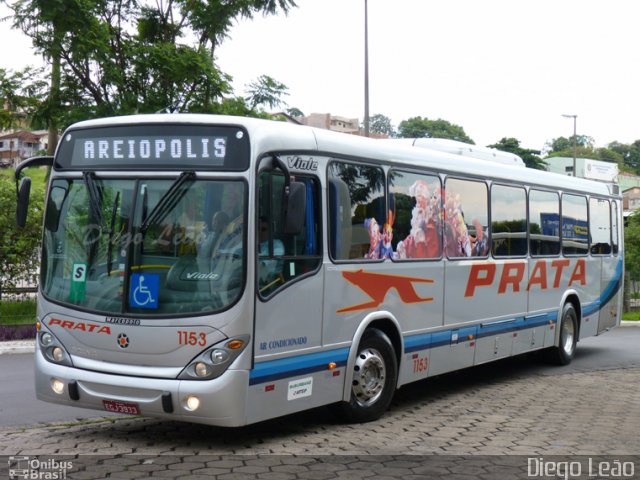 Expresso de Prata 1153 na cidade de Bauru, São Paulo, Brasil, por Diego Leão. ID da foto: 1503340.