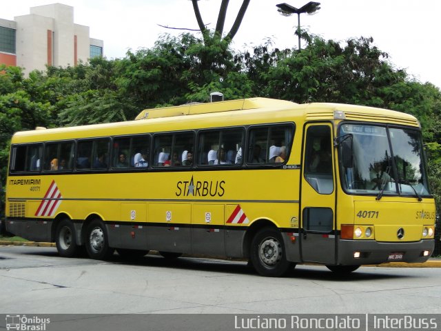 Viação Itapemirim 40171 na cidade de São Paulo, São Paulo, Brasil, por Luciano Roncolato. Número da foto: #1504766.