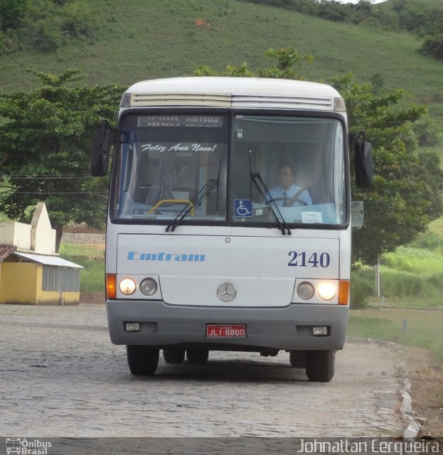 Emtram 2140 na cidade de Leopoldina, Minas Gerais, Brasil, por Johnattan Cerqueira. ID da foto: 1503162.