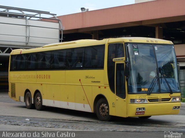 Viação Itapemirim 45295 na cidade de Rio de Janeiro, Rio de Janeiro, Brasil, por Alexandro da Silva Castro. ID da foto: 1504782.