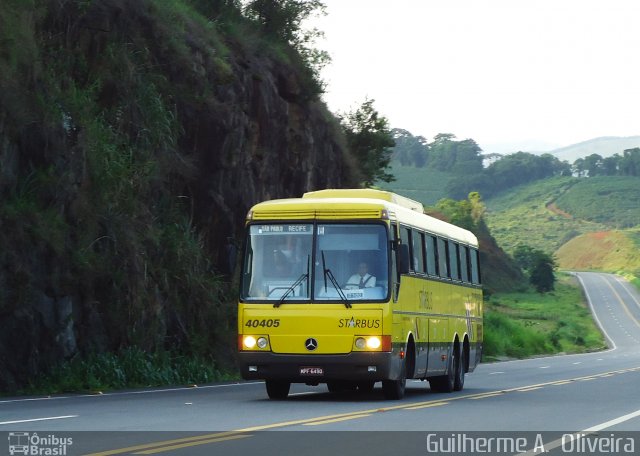 Viação Itapemirim 40405 na cidade de Manhuaçu, Minas Gerais, Brasil, por Guilherme A.  Oliveira. Número da foto: #1504168.