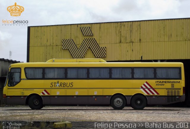 Viação Itapemirim 40489 na cidade de Salvador, Bahia, Brasil, por Felipe Pessoa de Albuquerque. Número da foto: #1504737.
