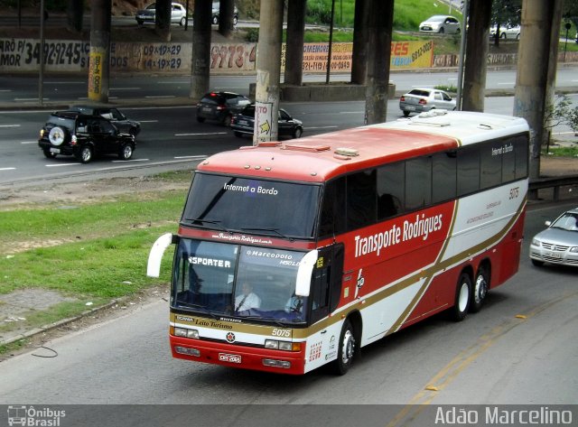 Transporte Rodrigues 5075 na cidade de Belo Horizonte, Minas Gerais, Brasil, por Adão Raimundo Marcelino. Número da foto: #1449657.