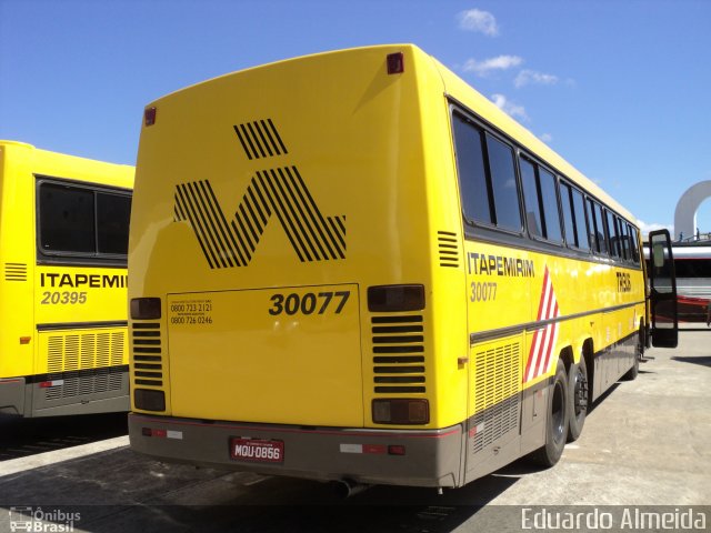 Viação Itapemirim 30077 na cidade de São Paulo, São Paulo, Brasil, por Eduardo A. Almeida. Número da foto: #1448660.