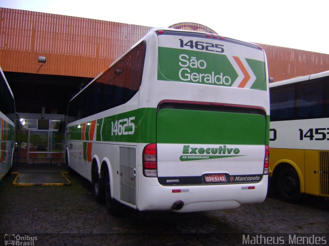 Cia. São Geraldo de Viação 14625 na cidade de Cariacica, Espírito Santo, Brasil, por Matheus Mendes. Número da foto: #1450207.
