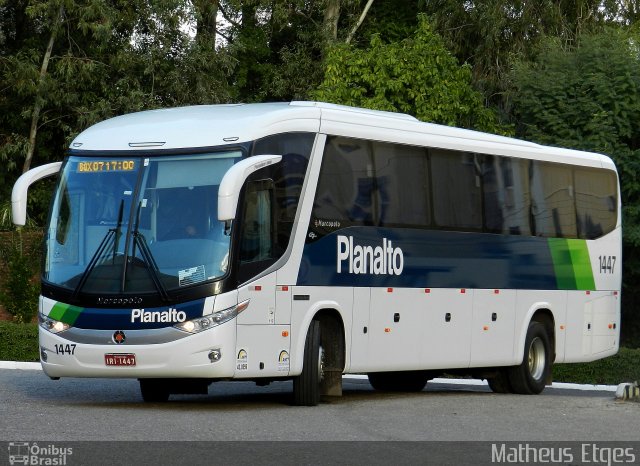 Planalto Transportes 1447 na cidade de Santa Maria, Rio Grande do Sul, Brasil, por Matheus Etges. ID da foto: 1449633.