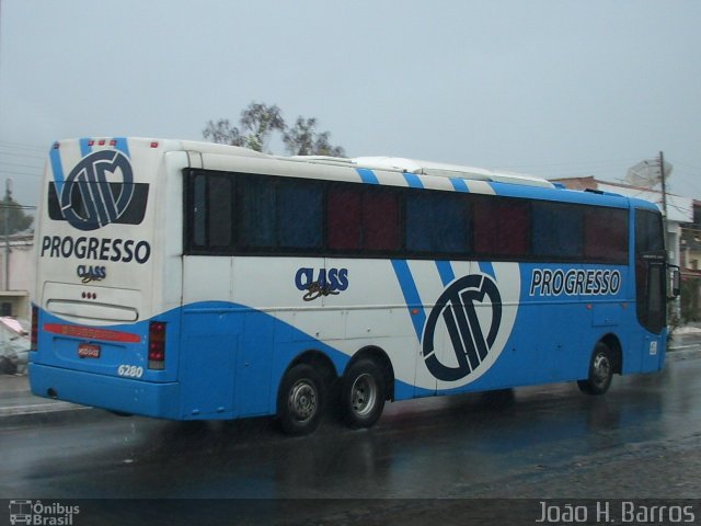 Auto Viação Progresso 6280 na cidade de Caruaru, Pernambuco, Brasil, por Alessandro de Bem Barros. ID da foto: 1449809.