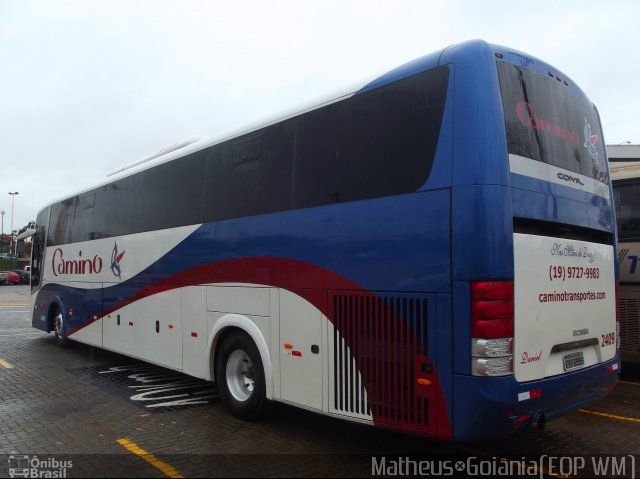 Camino Transportes 2409 na cidade de Goiânia, Goiás, Brasil, por Vicente Pinto Moreira. Número da foto: #1448908.