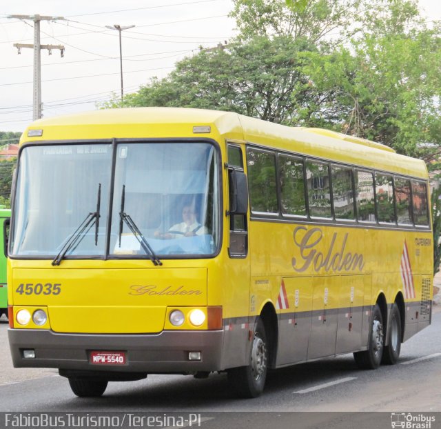 Viação Itapemirim 45035 na cidade de Teresina, Piauí, Brasil, por Fábio Araújo Pinto. ID da foto: 1449595.