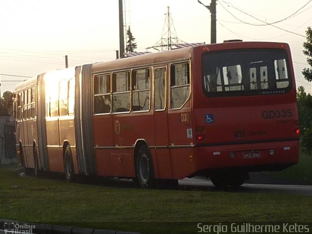 Viação Cidade Sorriso >> Viação Sorriso de Curitiba GD335 na cidade de Curitiba, Paraná, Brasil, por Sergio Guilherme Ketes. Número da foto: #1450166.