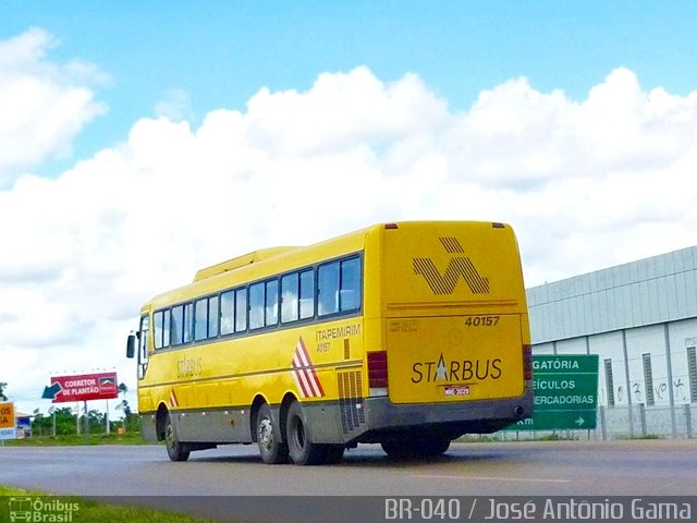 Viação Itapemirim 40157 na cidade de Santa Maria, Distrito Federal, Brasil, por José Antônio Gama. Número da foto: #1448964.