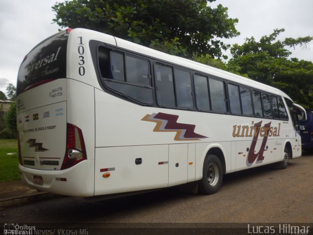 Universal Turismo 1030 na cidade de Viçosa, Minas Gerais, Brasil, por Jose Hilmar. Número da foto: #1450998.