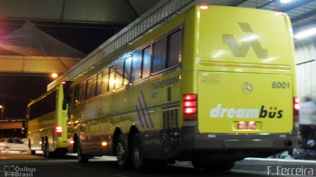 Viação Itapemirim 6001 na cidade de Belo Horizonte, Minas Gerais, Brasil, por Fabri Ferreira. ID da foto: 1451335.