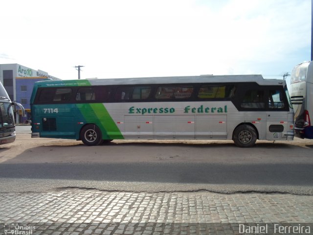 Expresso Federal 7114 na cidade de Feira de Santana, Bahia, Brasil, por Daniel  Ferreira. Número da foto: #1450851.